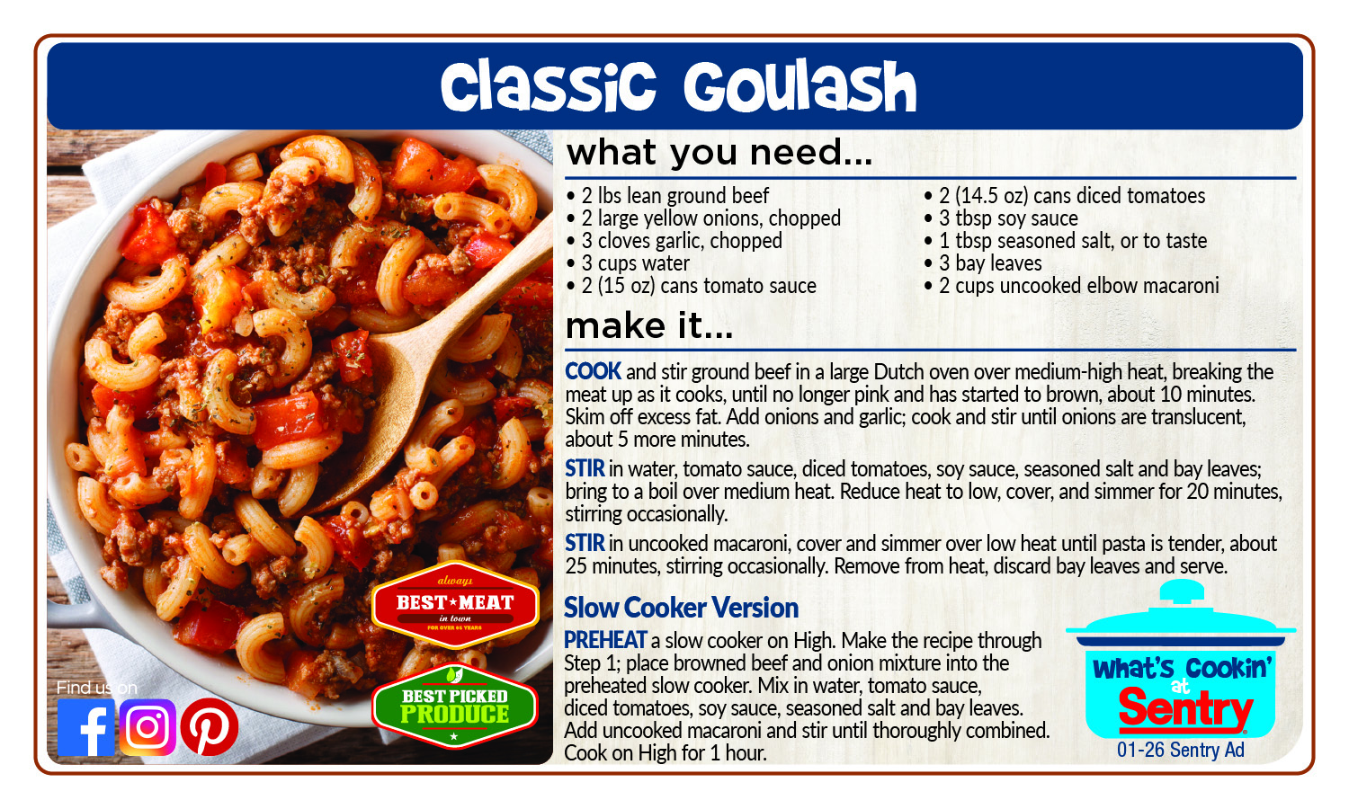 Classic Goulash