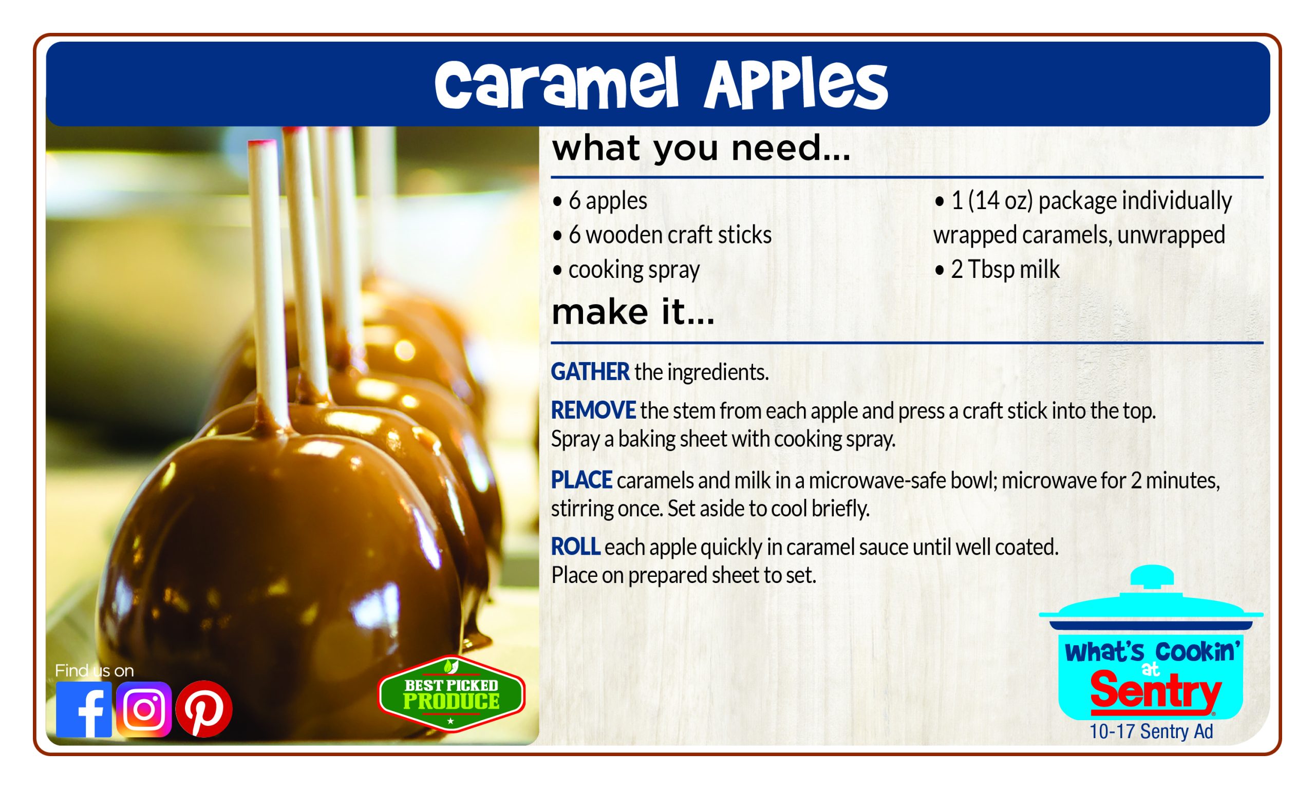 Recipe: Caramel Apples