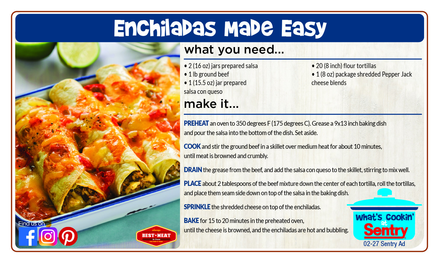 Enchiladas Made Easy