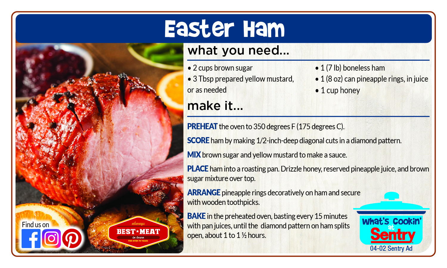 Recipe: Easter Ham