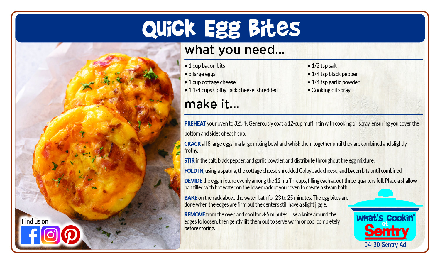 Recipe: Quick Egg Bites